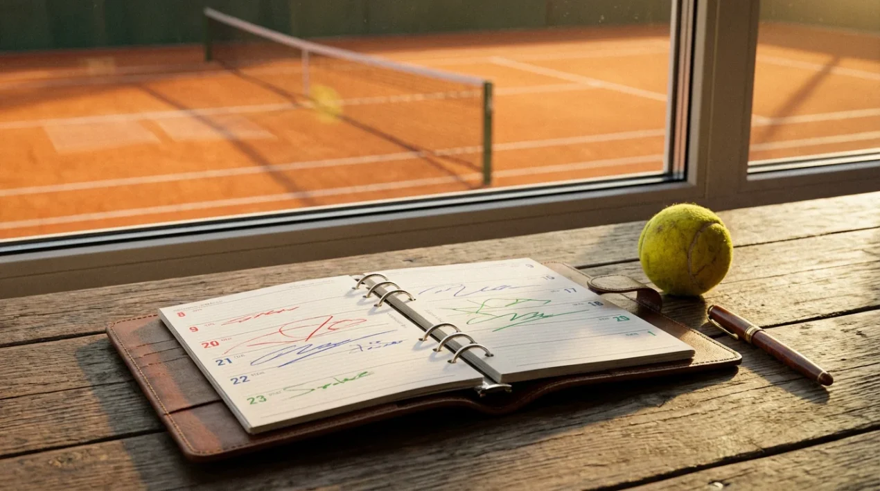 Calendario de Tenis y Temporadas: Cuándo Apostar y Cuándo Parar